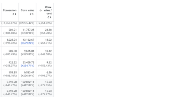 EZ Covers: Google Ads ROAS